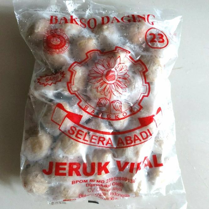 

Pilihan- Baso Sapi Jeruk Viral Isi 50Pcs