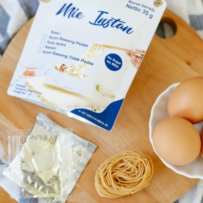 

Pilihan- Mie Instan Keto Rasa Ayam Bawang Pedas 35Gram