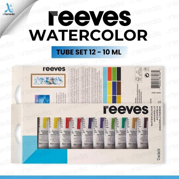 Pilihan- Cat Air Reeves Watercolor Paint Tube Set