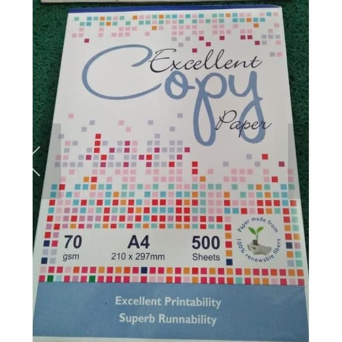 

Pilihan- Kertas Foto Copy A4 70Gr Merk Excellent