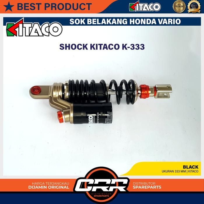 Shockbreaker Sokbreker Sok Belakang Tabung Original KITACO Tipe K-333 Motor Honda Vario Beat FI