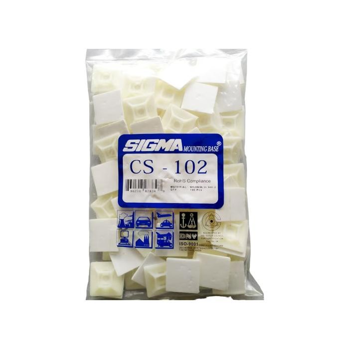 

Tie Mount Sigma 30 X 30 Mm Cs-102 30X30 Per Pack 100 Pcs