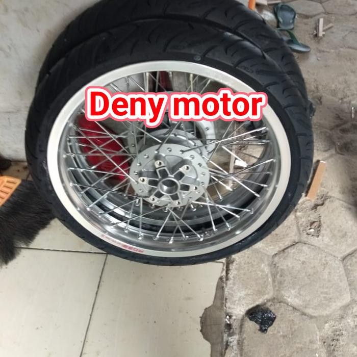 Cuci Gudang velg scorpio ring 17 plus ban