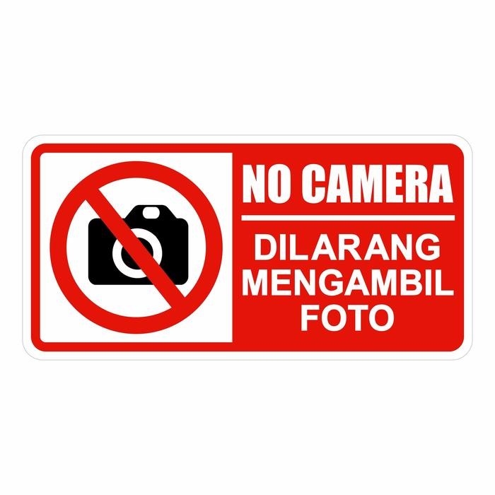 

RAMBU PLANG DILARANG MENGAMBIL FOTO 40CM X 20CM PLAT ALUMUNIUM