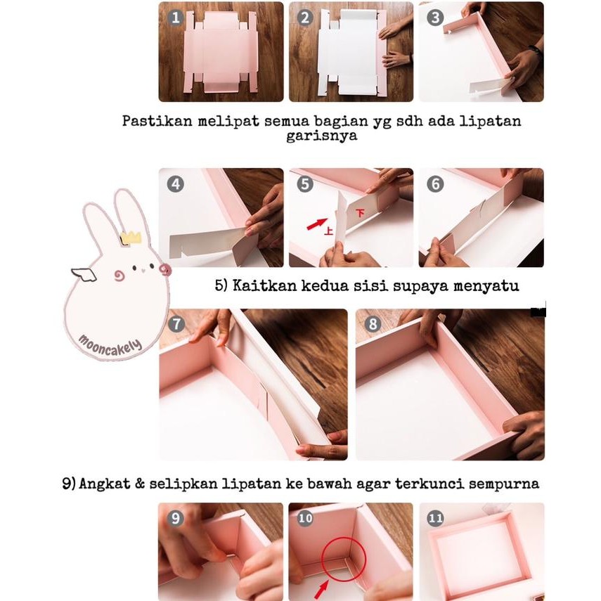 Dus Kotak Hijau Kotak Mooncake Box Natal Lebaran Cookies Nastar K8838