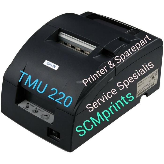 

PRINTER KASIR USB EPSON TMU-220 PRINTER POST TM-U220D DOTMATRIX STRUK