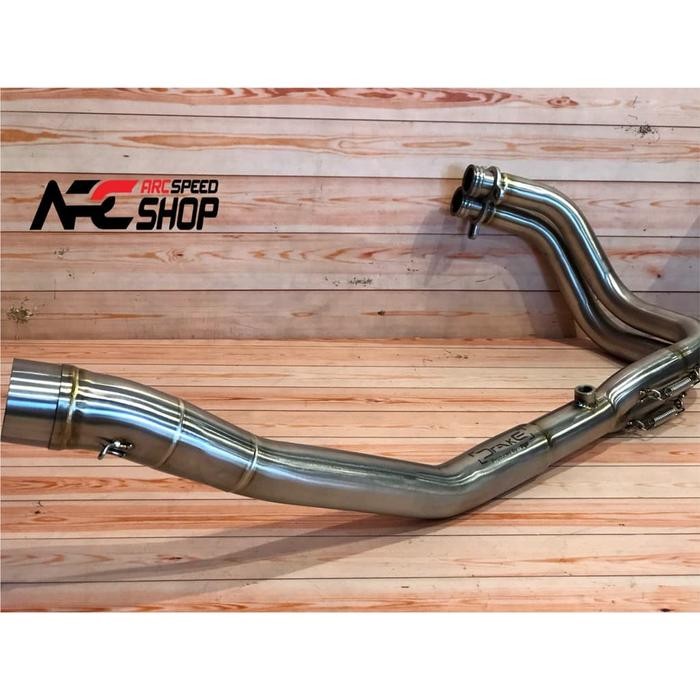 HEADER KIT R9 FULLSYSTEM CBR 250RR SLIP ON AKRAPOVIC / AUSTIN / ARROW