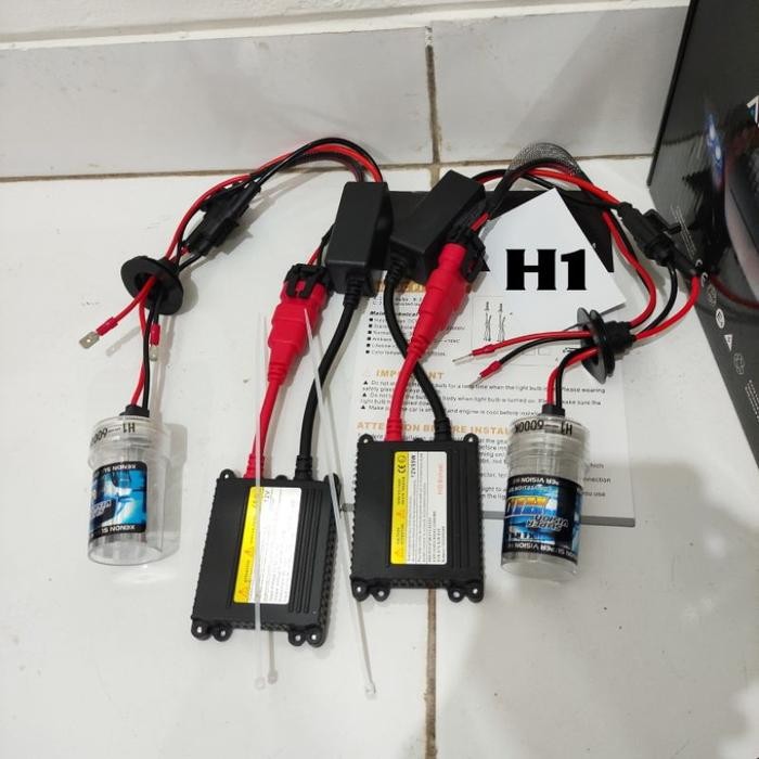 LAMPU HID 35WATT MOBIL H4 H11 H7 H1 H16 H8 H9 HB3 HB4 SET ISI 2 PASANG