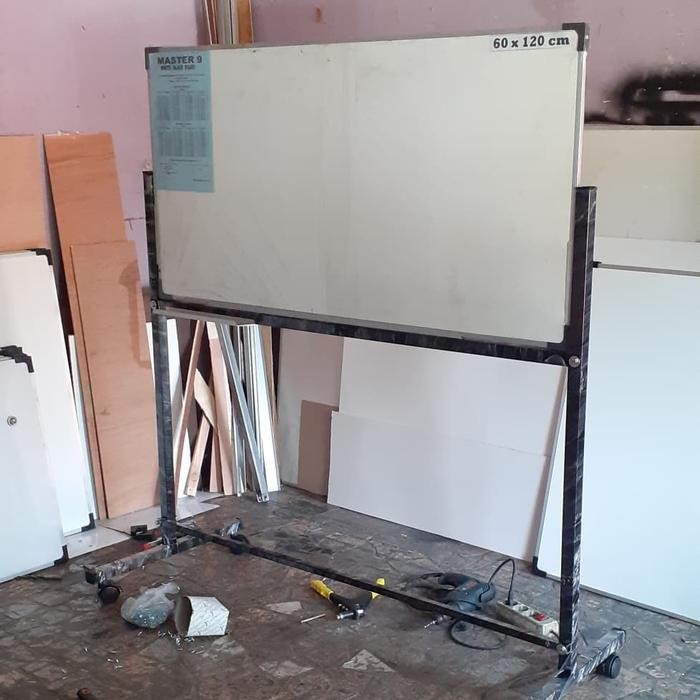

NEW PRODUK WHITEBOARD STANDING NON MAGNETIK 60 120 CM TUTI FRUITY