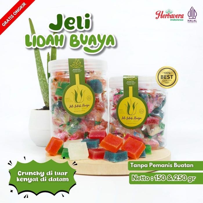 

Pilihan- Jeli Lidah Buaya Aloevera Toples Herbavera