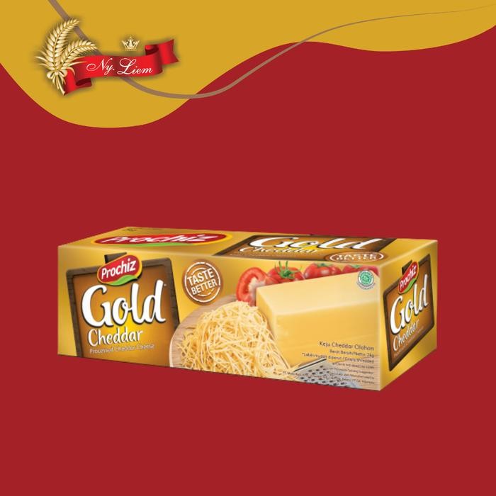 

Pilihan- Prochiz Keju Gold Cheddar 2 Kg