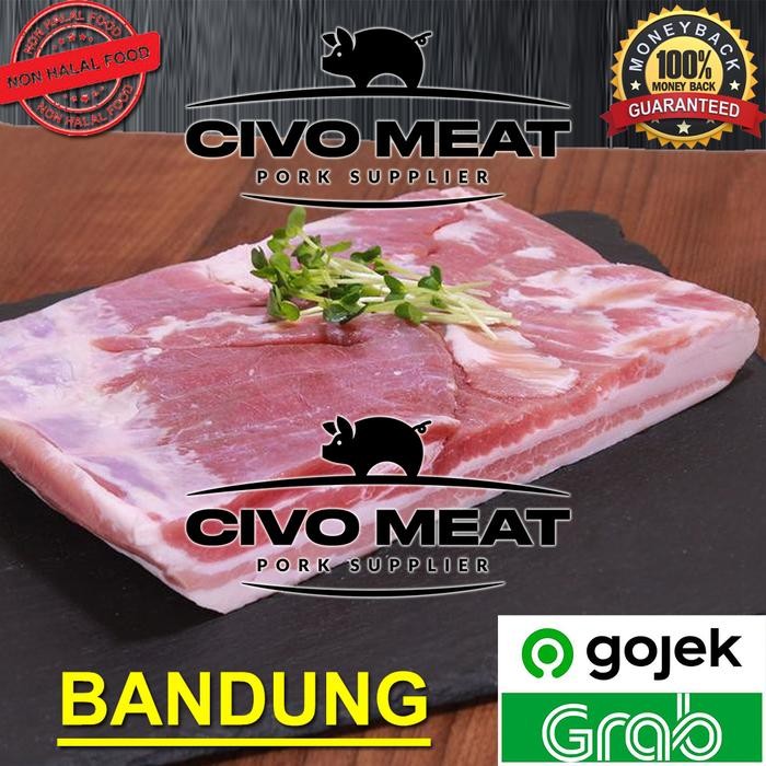 

Pilihan- Samcan Babi Tanpa Kulit / Pork Belly Skin Off 1Kg