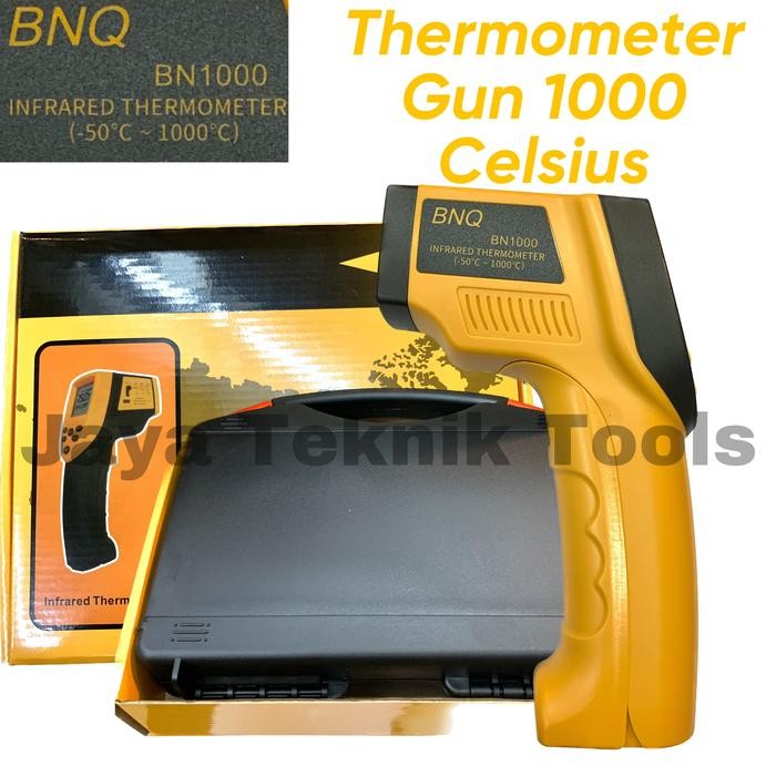 Thermometer Gun Industrial 1000 C BNQ Termometer Infrared Suhu Ukur Kode 133