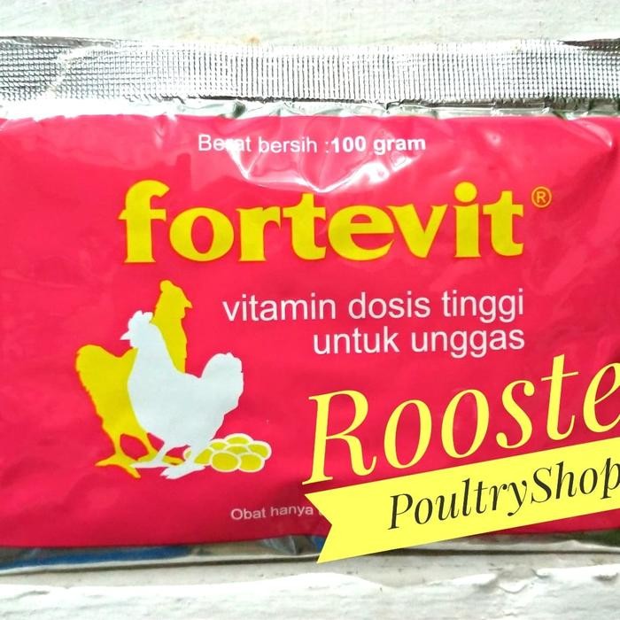 Pilihan- Fortevit 100 Gram Vitamin Ayam Dosis Tinggi