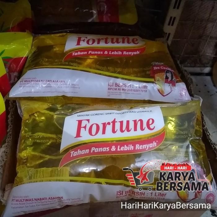 

MINYAK GORENG FORTUNE BANTAL 1 LITER