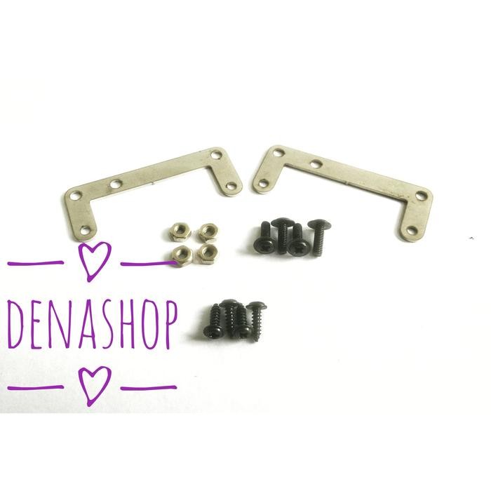 Pilihan- Metal Bracket Braket Dudukan Peninggi Gearbox Motor For Rc Mn D90 D99