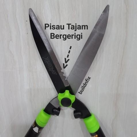 Gunting Rumput Besar Tajam Pemotong Ranting Taman Teleskopik IGM