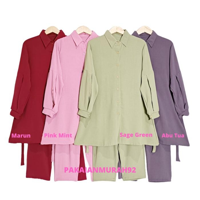 ONE SET RAYON POLOS/SETELAN RAYON POLOS