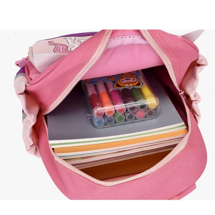 

Tas Sekolah Anak Perempuan dan Cowok TK/PAUD Ransel UNICORN dan Traktor LP25