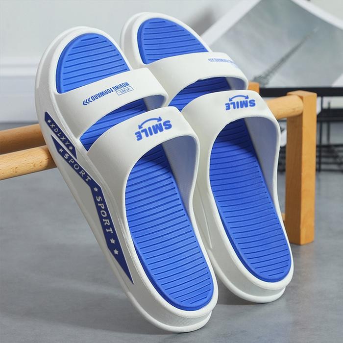 MADE IN INDONESIAStarlight Sendal Slip On Casual Pria Fashion Sandal Slop Karet Sendal Pria Wanita