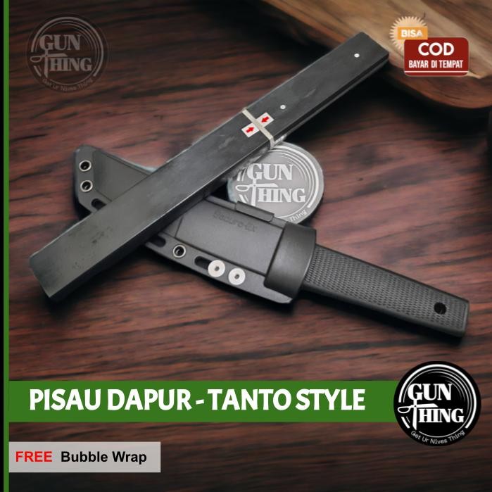 Pisau Tanto - Pisau Dapur / Pisau Serbaguna / Pisau Outdoor / Camping
