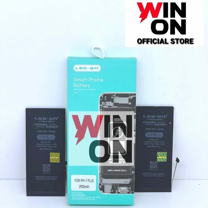 Ready WIN ON - BATERAI IPHONE 7 PLUS/ BATRE IPHONE 7+ DOUBLE POWER LOG ON