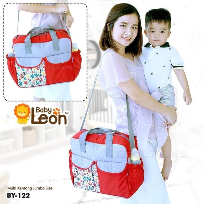Tas Popok Bayi (JUMBO) BABY LEON tas susu Tas Diaper Bayi BY-122