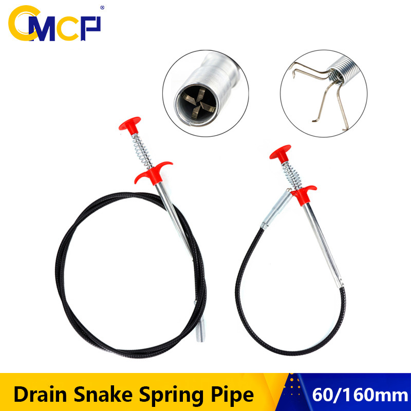 CMCP Drain Snake Spring Pipe Dredging Tool Dredge Unblocker Drain
