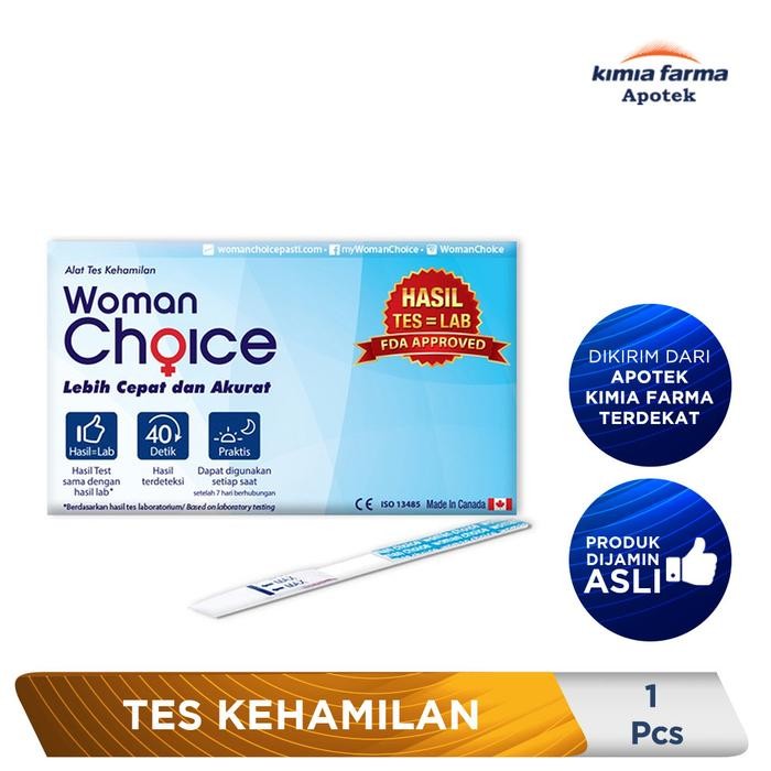 Pilihan- Woman Choice Strip Tes Kehamilan / Alat Tes Kehamilan / Kimia Farma