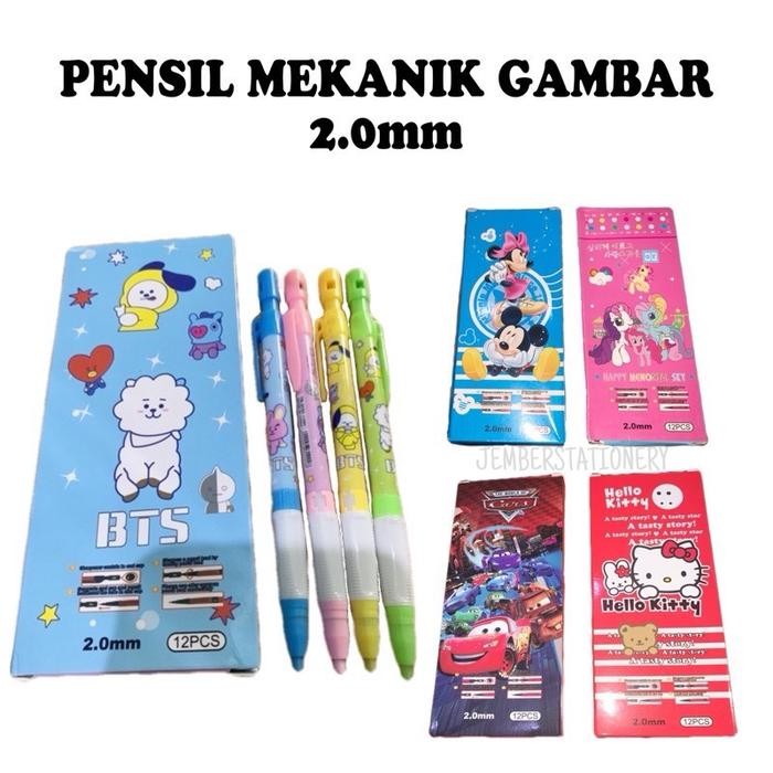 

OJ (12pcs) Pensil Mekanik Gambar 2.0mm