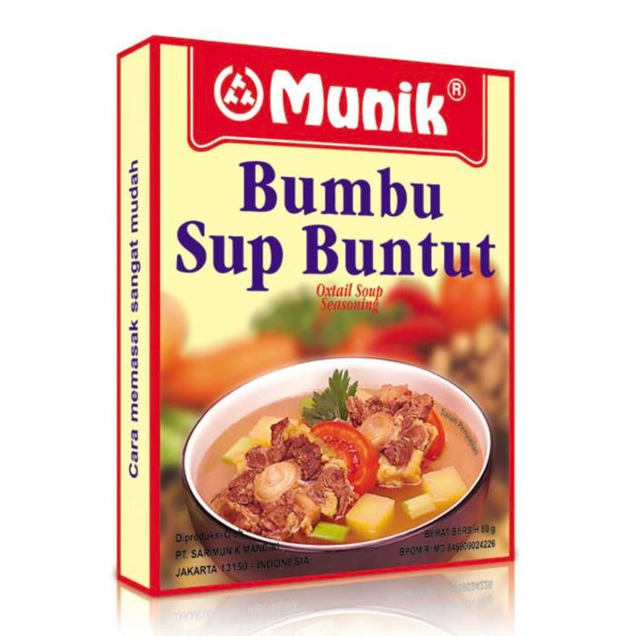 

Stok Baru Bumbu Munik Sop Buntut 80 grm Bumbu Masak Sop Buntut Pasti Enak Pedas
