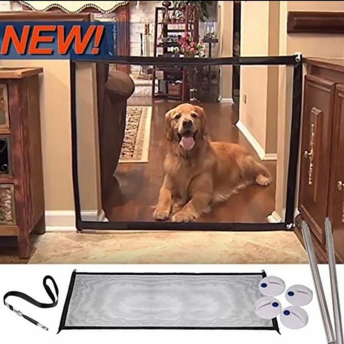 Pagar jaring penghalang hewan kucing anjing