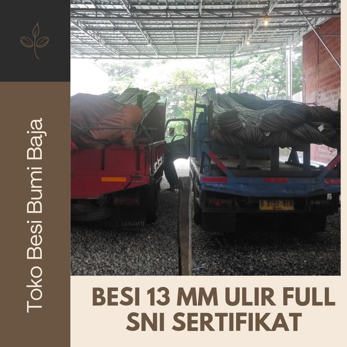 Besi beton 13 mm ulir full SNI