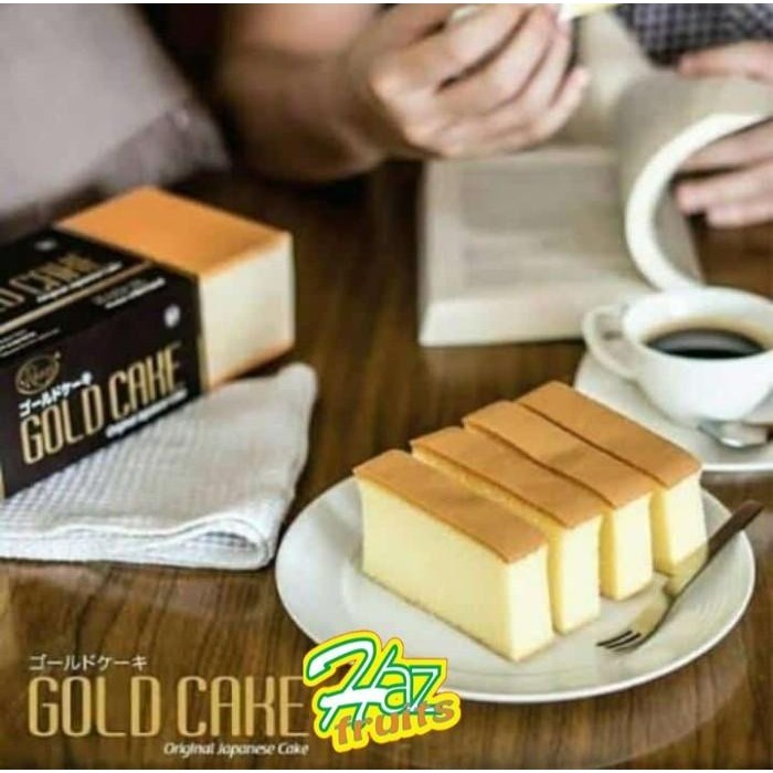 Pilihan- Rious Gold Cake Original Japanese Cake 190 Gr