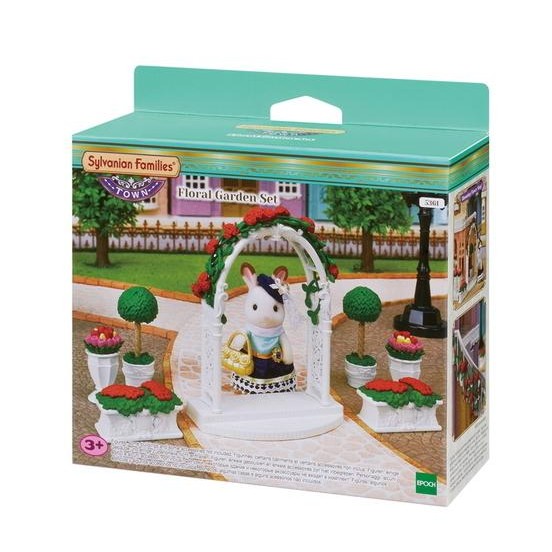 Mainan Koleksi Sylvanian Families Floral Garden Set