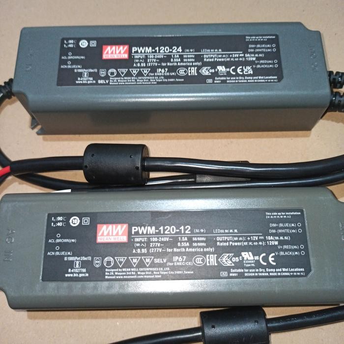 Paling Murah Power Supply Meanwell Pwm-120-24 / Power Supply Meanwell Pwm-120-12 Terlariss 