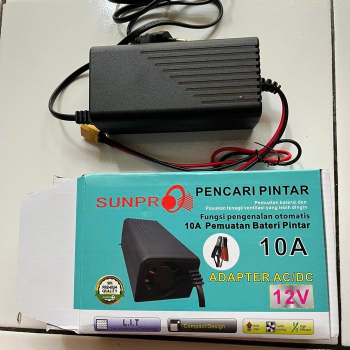 Charger Baterry Baterai Lifepo4 12V 10A Copotan