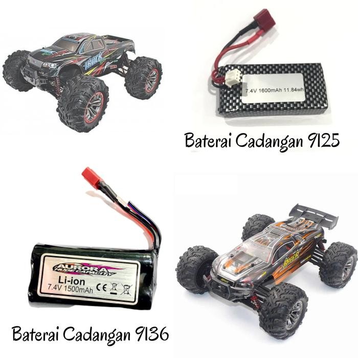 Termurah Original Battery Xinlehong 9125 Baterai Xinlehong 9125 Rc Car