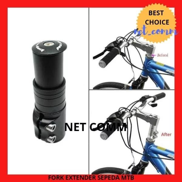 Ready PENINGGI STANG STEM SEPEDA MTB FORK EXTENDER SEPEDA MTB ALUMINUM