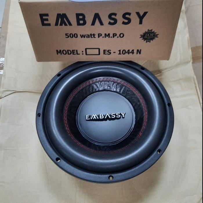 Ready subwoofer 10 inch embassy ES-1044