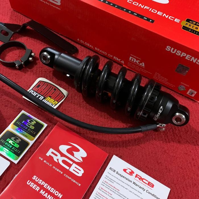 SHOCKBREAKER RCB DB-2 DB2 LINE PREMIUM BLACK NINJA 150 RR 150RR KRR