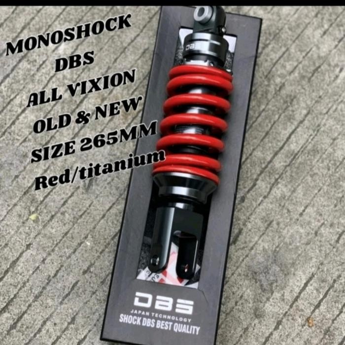 SHOCK RIDE IT MONOSHOCK VIXION OLD VIXION NEW VIXION R 265 MM MOTORCYCLE