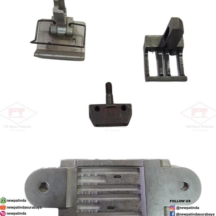 +%+%+%] Gauge Set Mesin Jahit Rantai 2 Jarum MH 380