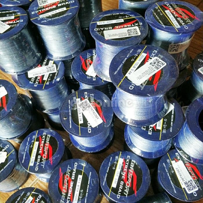 PJS Senar Pancing 300 Meter Tali Benang Serat PE Branded