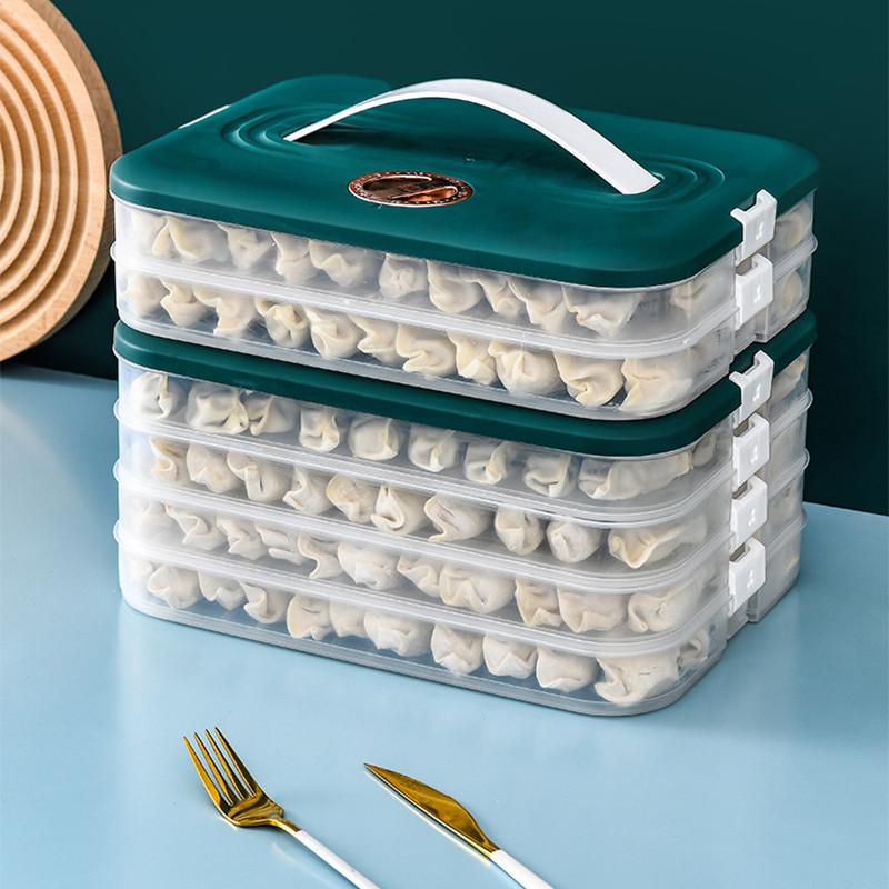 Dumplings Box Dumplings Storage Box Refrigerator Dumpling Freezing