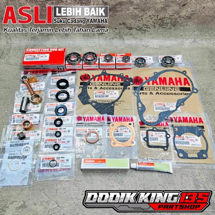 Paket Turun Mesin F1Zr Fizr Original Yamaha Genuine Part Stang Seher - Seal Mesin Set - Paking Mesin