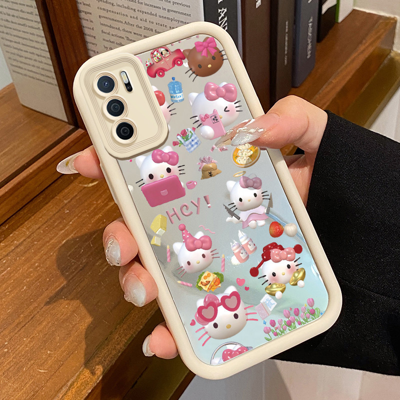 Casing Hp OPPO A16 OPPO A16s OPPO A54s Case Casing Boneka Kerja HP pola Kesing Kasing cermin Cesing 