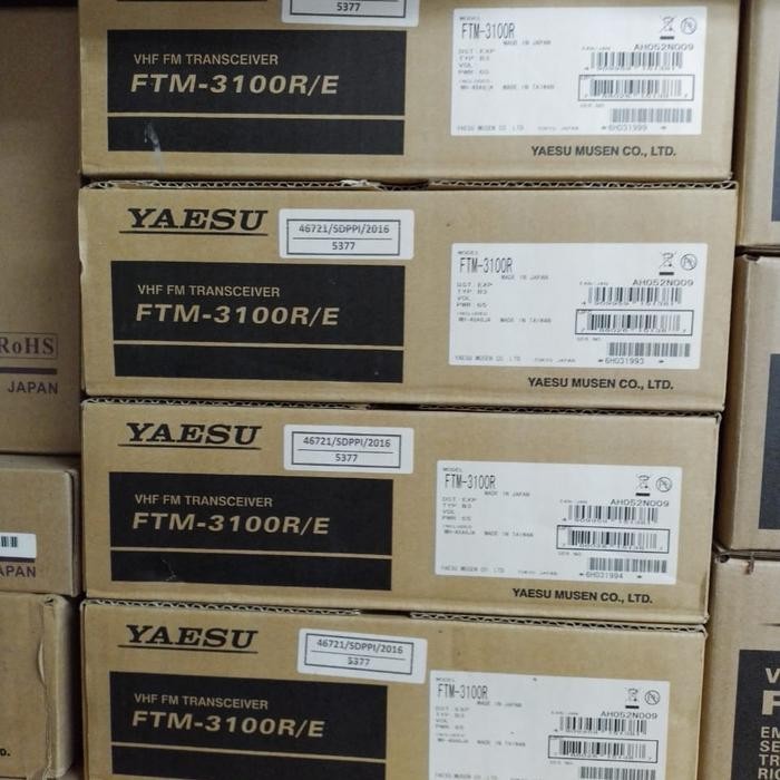RIG YAESU FTM-3100R VHF ORI RIG YAESU FTM 3100 GARANSI RESMI YAESU