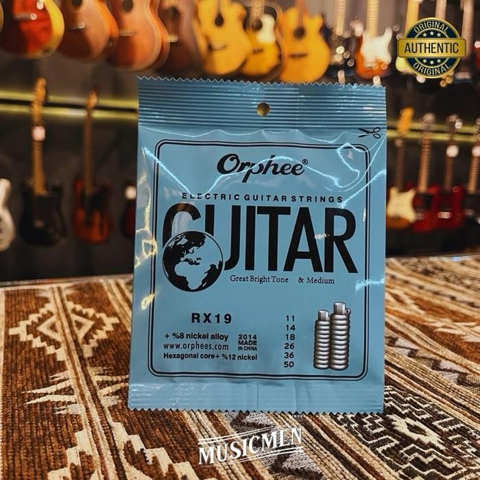 Senar Gitar Akustik Elektrik Bass Orphee Original