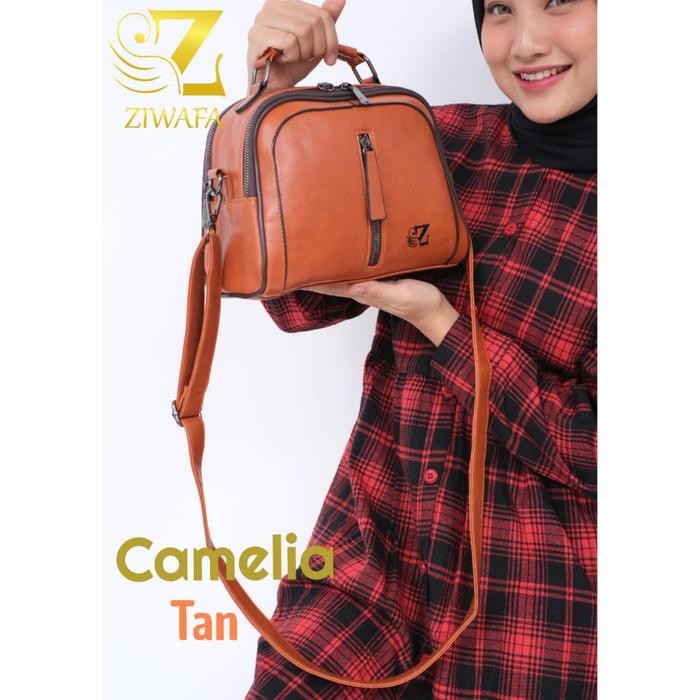 Top Tas Selempang Camelia by ziwafa